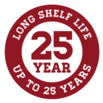 25 Year Long Shelf Life