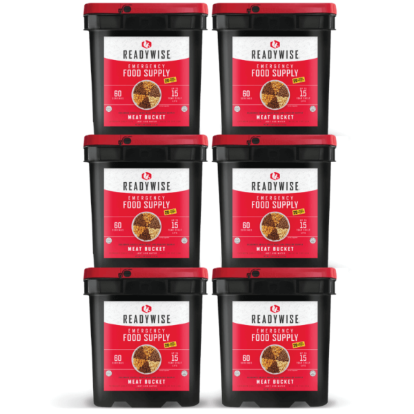 360 Servings Freeze Dried Gourmet Meat