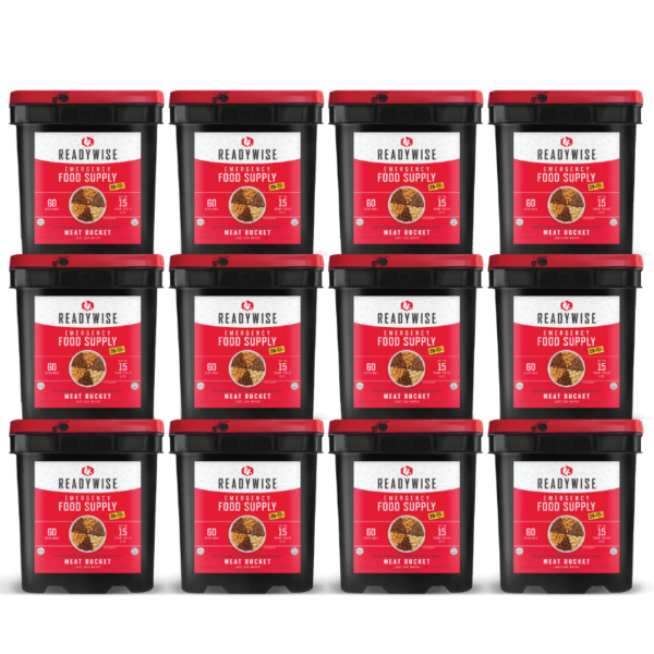 720 Servings Freeze Dried Gourmet Meat