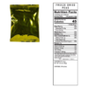 Freeze Dried Peas Nutrition Fact